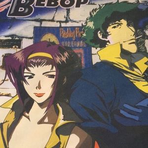 Cowboy Bebop Wall Scroll Spike Spiegel Faye Valentine